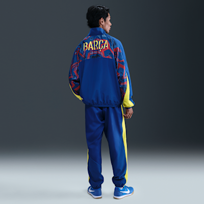 FC Barcelona Starting 5 Fourth Men's Nike Soccer Woven Pants. Nike.com